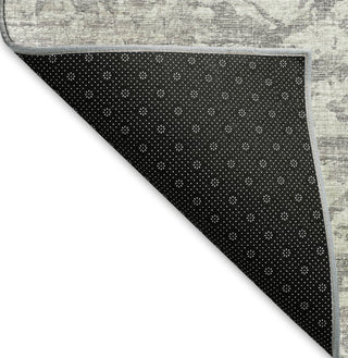 Piper Looms Mayfield Serpentine AMF40 Gray Machine Washable Area Rug Backing Image