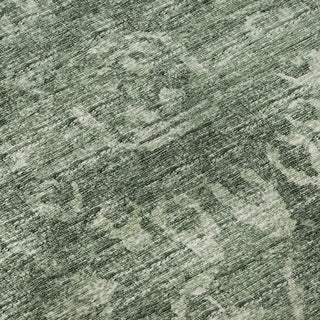 Piper Looms Mayfield Serpentine AMF40 Green Machine Washable Area Rug Swatch Image