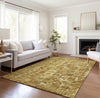 Piper Looms Mayfield Tribal Medallion AMF41 Gilded Machine Washable Area Rug Lifestyle Image Feature