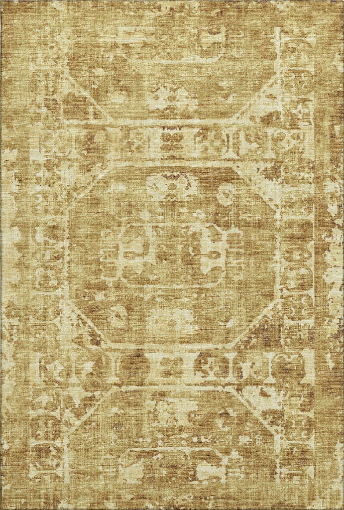 Piper Looms Mayfield Tribal Medallion AMF41 Gilded Machine Washable Area Rug main image