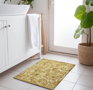 Piper Looms Mayfield Tribal Medallion AMF41 Gilded Machine Washable Area Rug Scatter Lifestyle Image Feature