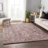 Piper Looms Mayfield Tribal Medallion AMF41 Pink Machine Washable Area Rug Lifestyle Image Feature