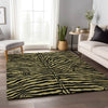 Piper Looms Mayfield Zebra AMF42 Gilded Machine Washable Area Rug Lifestyle Image Feature