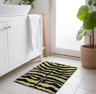 Piper Looms Mayfield Zebra AMF42 Gilded Machine Washable Area Rug Scatter Lifestyle Image Feature
