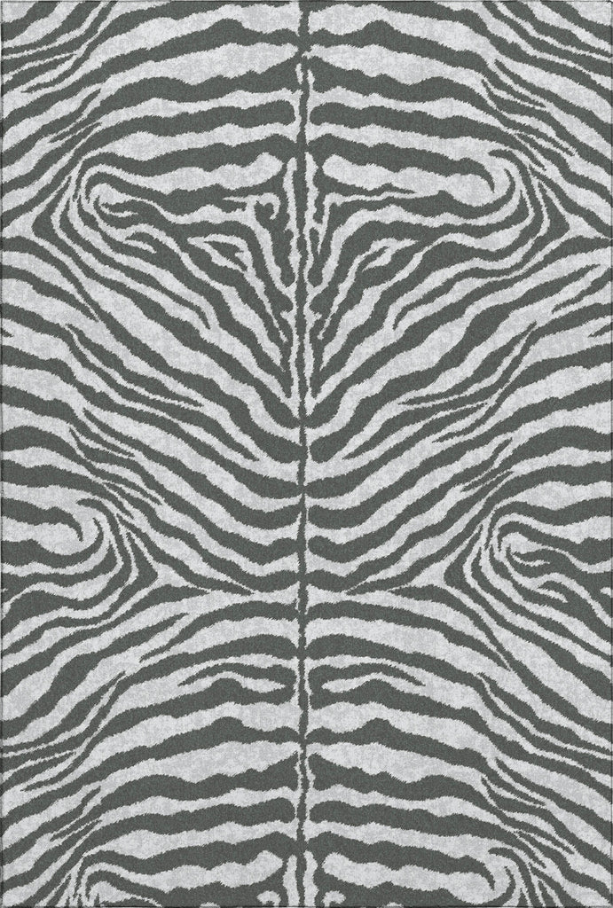 Piper Looms Mayfield Zebra AMF42 Gray Machine Washable Area Rug main image