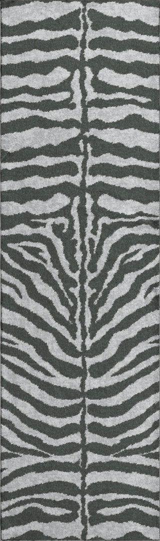 Piper Looms Mayfield Zebra AMF42 Gray Machine Washable Area Rug Runner Main Image