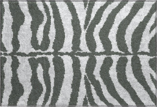 Piper Looms Mayfield Zebra AMF42 Gray Machine Washable Area Rug Scatter Main Image