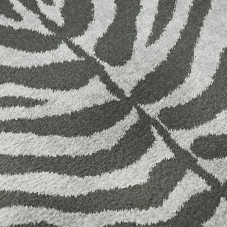 Piper Looms Mayfield Zebra AMF42 Gray Machine Washable Area Rug Swatch Image