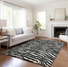 Piper Looms Mayfield Zebra AMF42 Pearl Machine Washable Area Rug Lifestyle Image Feature
