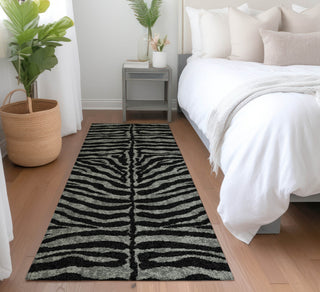 Piper Looms Mayfield Zebra AMF42 Shadow Machine Washable Area Rug Runner Lifestyle Image Feature