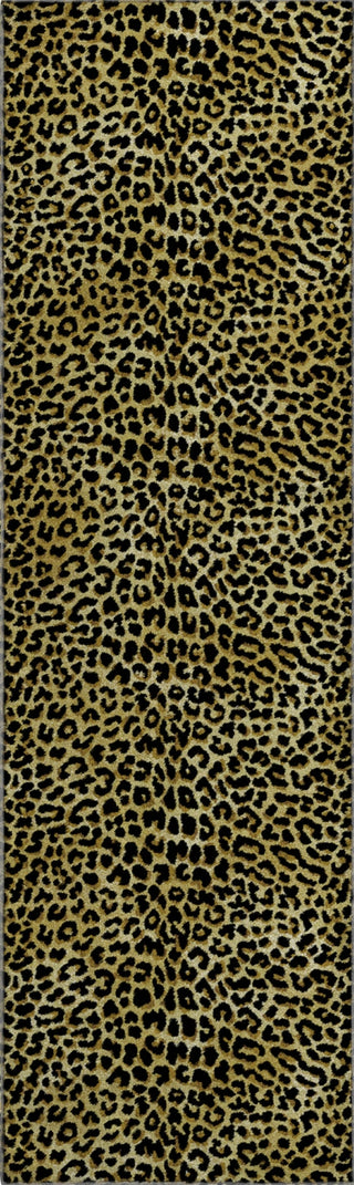 Piper Looms Mayfield Leopard AMF43 Gilded Machine Washable Area Rug Runner Main Image