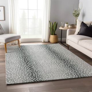 Piper Looms Mayfield Antelope AMF44 Gray Machine Washable Area Rug Lifestyle Image Feature