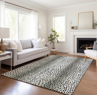 Piper Looms Mayfield Antelope AMF44 Pearl Machine Washable Area Rug Lifestyle Image Feature
