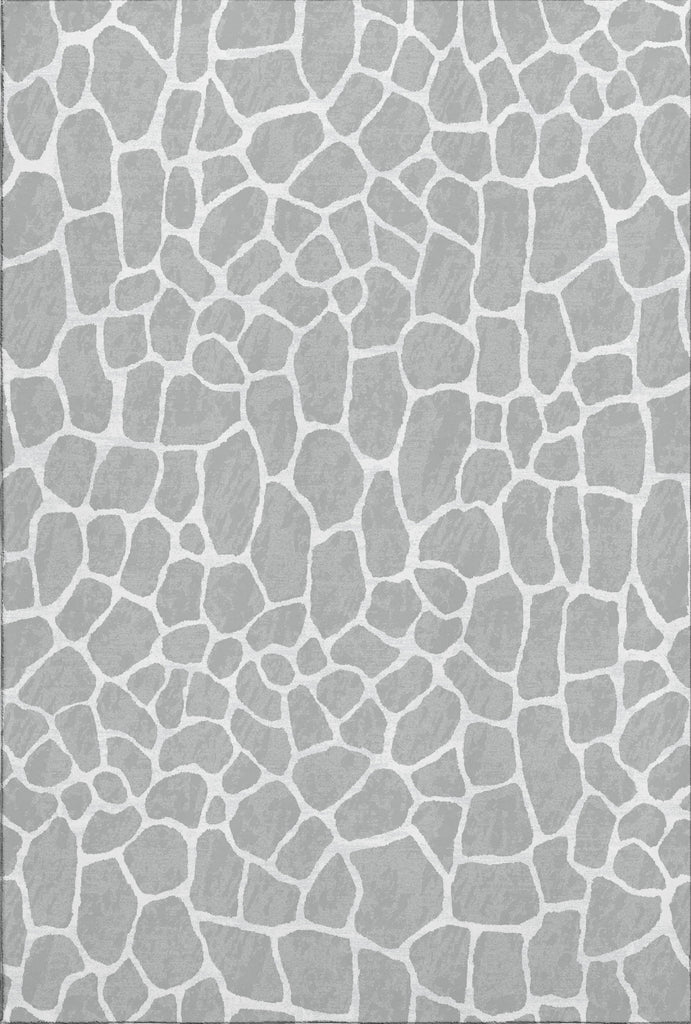 Piper Looms Mayfield Giraffe AMF45 Gray Machine Washable Area Rug main image