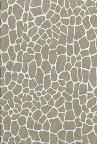 Piper Looms Mayfield Giraffe AMF45 Taupe Machine Washable Area Rug main image