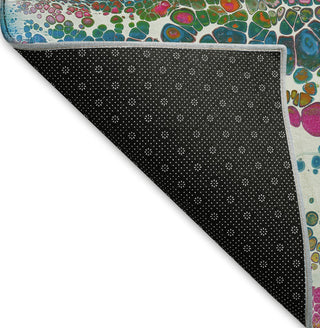 Piper Looms Mayfield Abstract AMF47 Melody Machine Washable Area Rug Backing Image