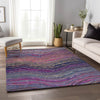 Piper Looms Mayfield Abstract AMF48 Flirt Machine Washable Area Rug Lifestyle Image Feature