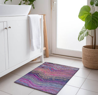 Piper Looms Mayfield Abstract AMF48 Flirt Machine Washable Area Rug Scatter Lifestyle Image Feature