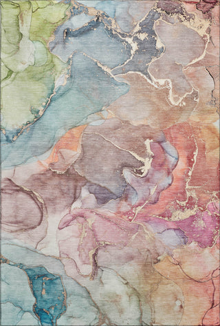Piper Looms Mayfield Watercolors AMF500 Blue Machine Washable Area Rug main image
