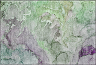 Piper Looms Mayfield Watercolors AMF500 Green Machine Washable Area Rug Scatter Main Image
