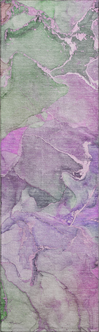 Piper Looms Mayfield Watercolors AMF500 Purple Machine Washable Area Rug Runner Main Image