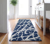 Piper Looms Mayfield Organic AMF501 Navy Machine Washable Area Rug Runner Lifestyle Image Feature