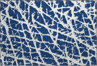 Piper Looms Mayfield Organic AMF501 Navy Machine Washable Area Rug Scatter Main Image