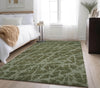 Piper Looms Mayfield Organic AMF501 Olive Machine Washable Area Rug Lifestyle Image Feature