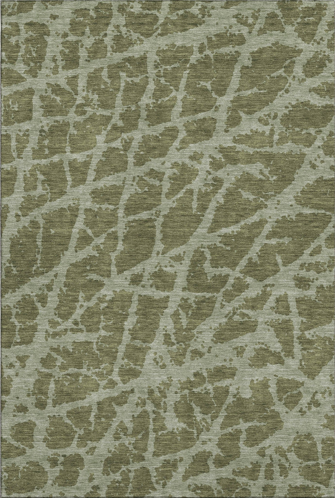 Piper Looms Mayfield Organic AMF501 Olive Machine Washable Area Rug main image