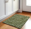Piper Looms Mayfield Organic AMF501 Olive Machine Washable Area Rug Scatter Lifestyle Image Feature