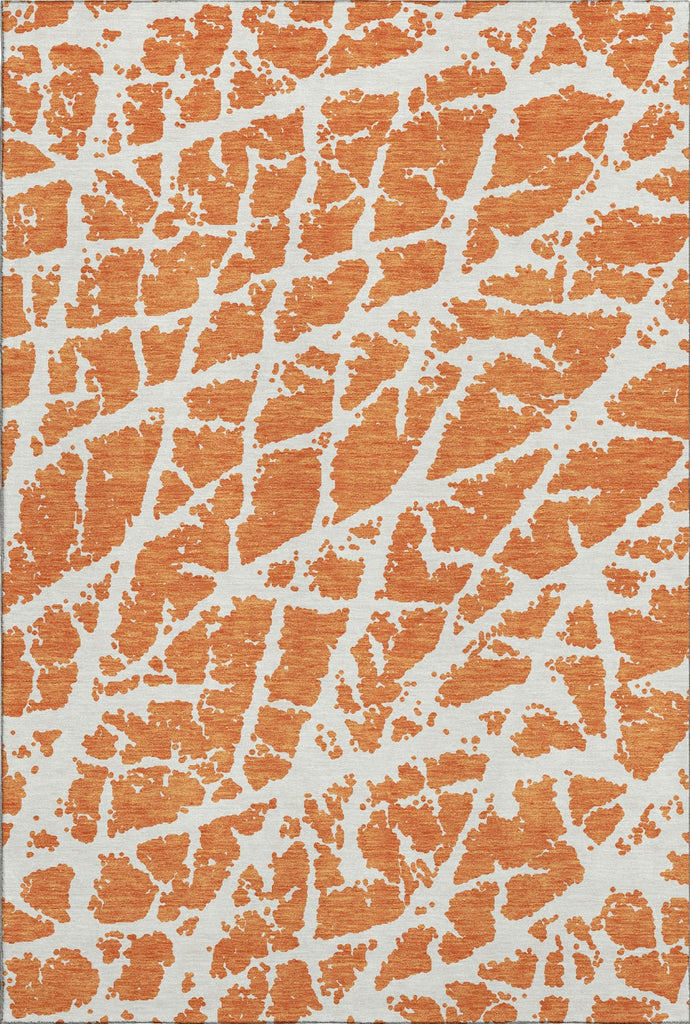 Piper Looms Mayfield Organic AMF501 Orange Machine Washable Area Rug main image
