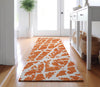 Piper Looms Mayfield Organic AMF501 Orange Machine Washable Area Rug Runner Lifestyle Image Feature