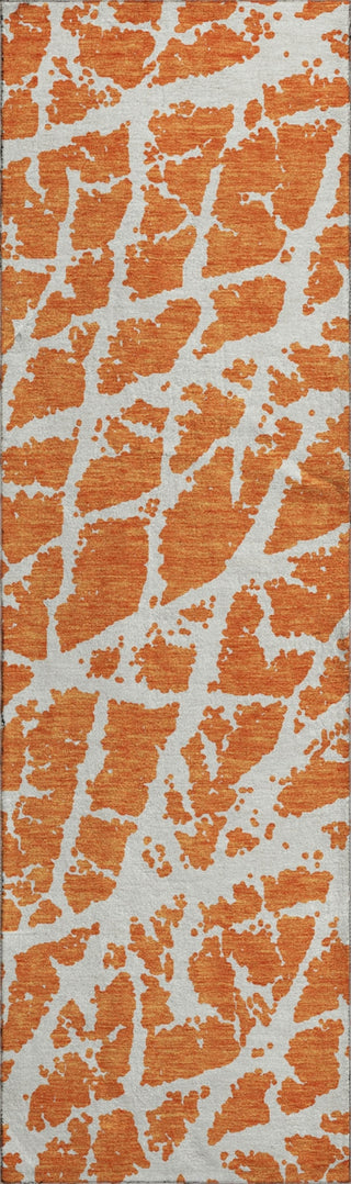 Piper Looms Mayfield Organic AMF501 Orange Machine Washable Area Rug Runner Main Image