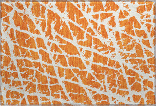 Piper Looms Mayfield Organic AMF501 Orange Machine Washable Area Rug Scatter Main Image