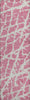 Piper Looms Mayfield Organic AMF501 Pink Machine Washable Area Rug Runner Main Image