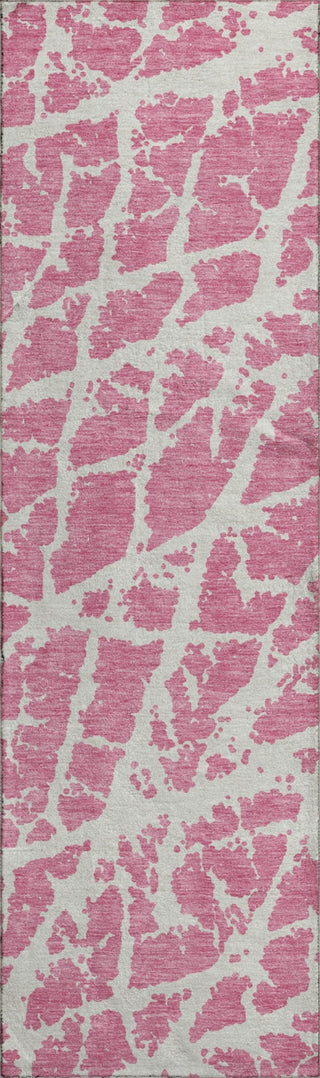 Piper Looms Mayfield Organic AMF501 Pink Machine Washable Area Rug Runner Main Image