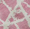Piper Looms Mayfield Organic AMF501 Pink Machine Washable Area Rug Swatch Image