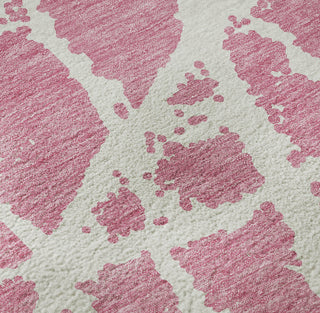 Piper Looms Mayfield Organic AMF501 Pink Machine Washable Area Rug Swatch Image