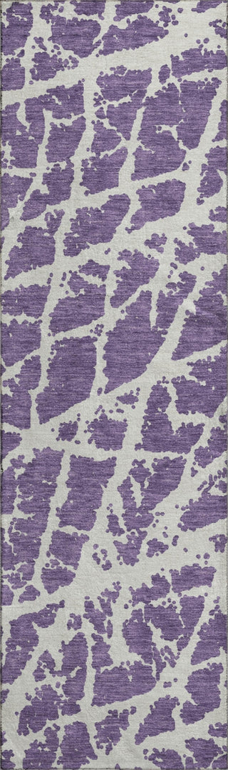 Piper Looms Mayfield Organic AMF501 Purple Machine Washable Area Rug Runner Main Image
