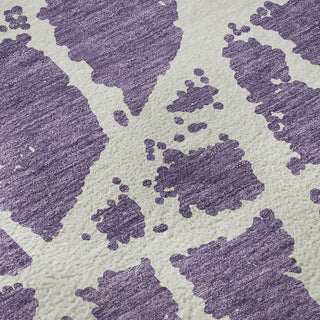 Piper Looms Mayfield Organic AMF501 Purple Machine Washable Area Rug Swatch Image
