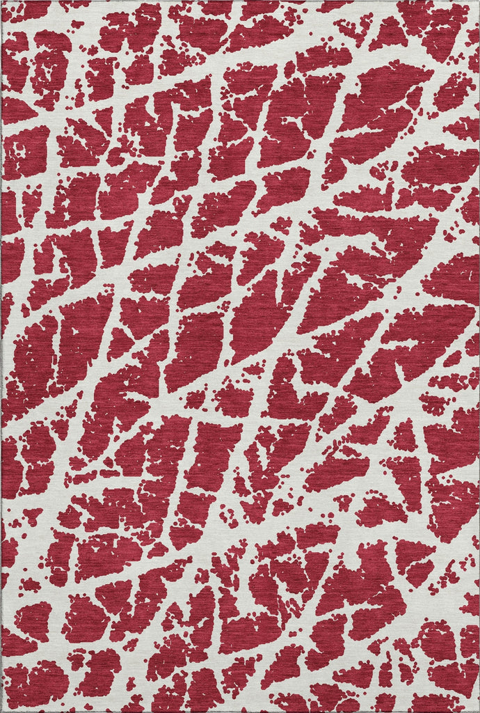 Piper Looms Mayfield Organic AMF501 Red Machine Washable Area Rug main image