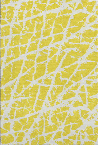 Piper Looms Mayfield Organic AMF501 Yellow Machine Washable Area Rug main image