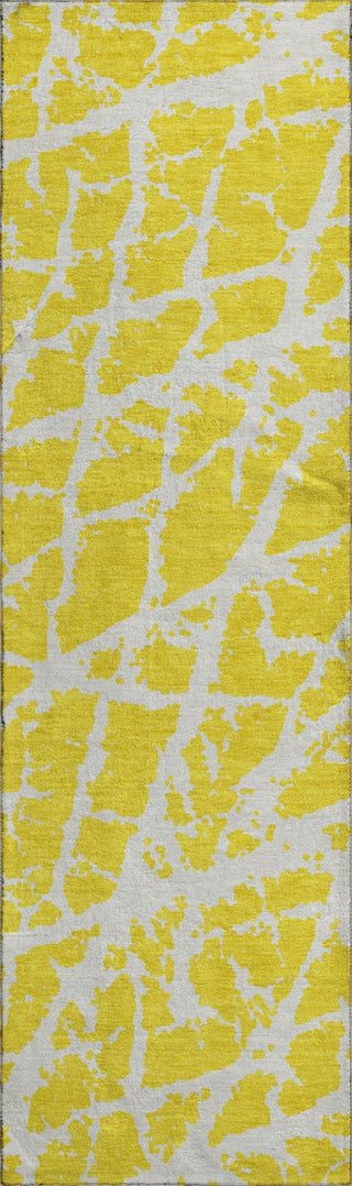 Piper Looms Mayfield Organic AMF501 Yellow Machine Washable Area Rug Runner Main Image
