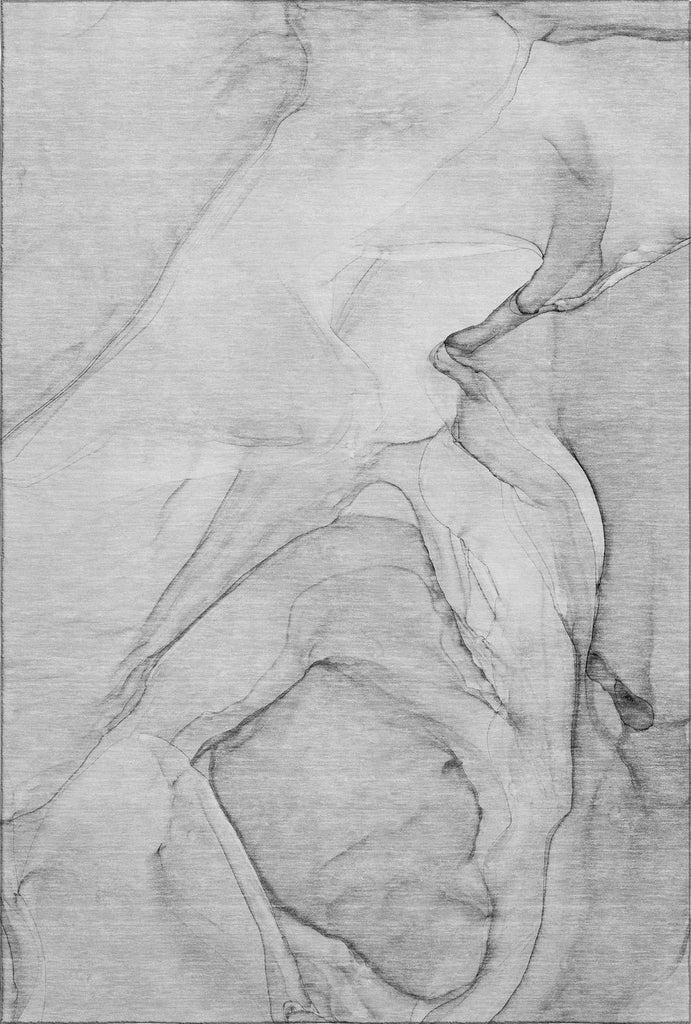 Piper Looms Mayfield Watercolors AMF502 Gray Machine Washable Area Rug main image