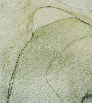 Piper Looms Mayfield Watercolors AMF502 Green Machine Washable Area Rug Swatch Image