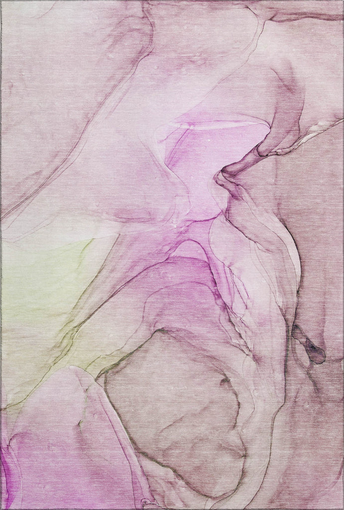 Piper Looms Mayfield Watercolors AMF502 Pink Machine Washable Area Rug main image