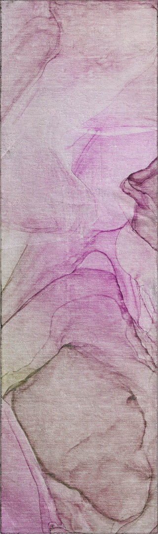 Piper Looms Mayfield Watercolors AMF502 Pink Machine Washable Area Rug Runner Main Image