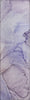 Piper Looms Mayfield Watercolors AMF502 Purple Machine Washable Area Rug Runner Main Image