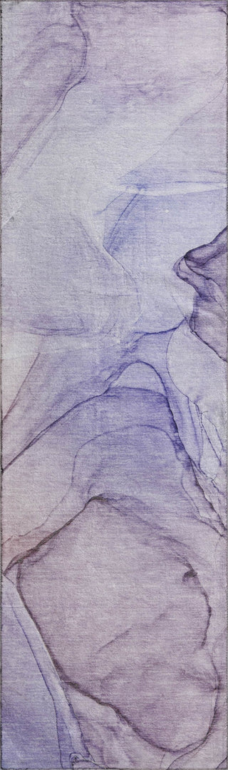 Piper Looms Mayfield Watercolors AMF502 Purple Machine Washable Area Rug Runner Main Image