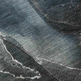 Piper Looms Mayfield Watercolors AMF503 Blue Machine Washable Area Rug Swatch Image